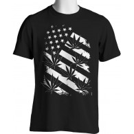 Marijuana American Flag 